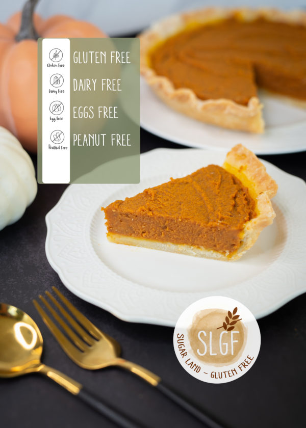 Gluten free vegan Pumpkin pie