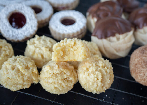 Gluten free and dairy free lemon cookies