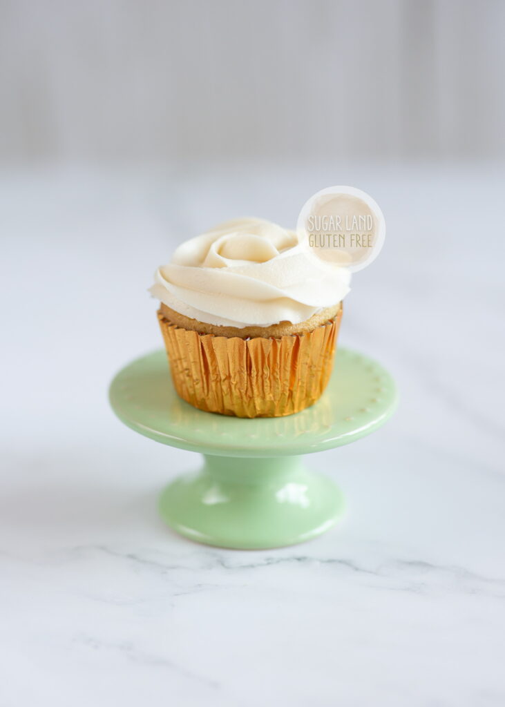 glutenfree vanilla cupcake