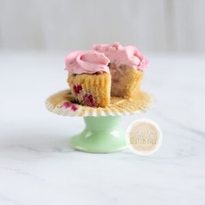 Glutenfree strawberrie cake cupcakes